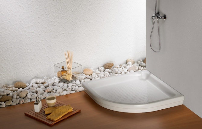 Plato de ducha cerámica Waterline 80x80 de Unisan Sanidusa